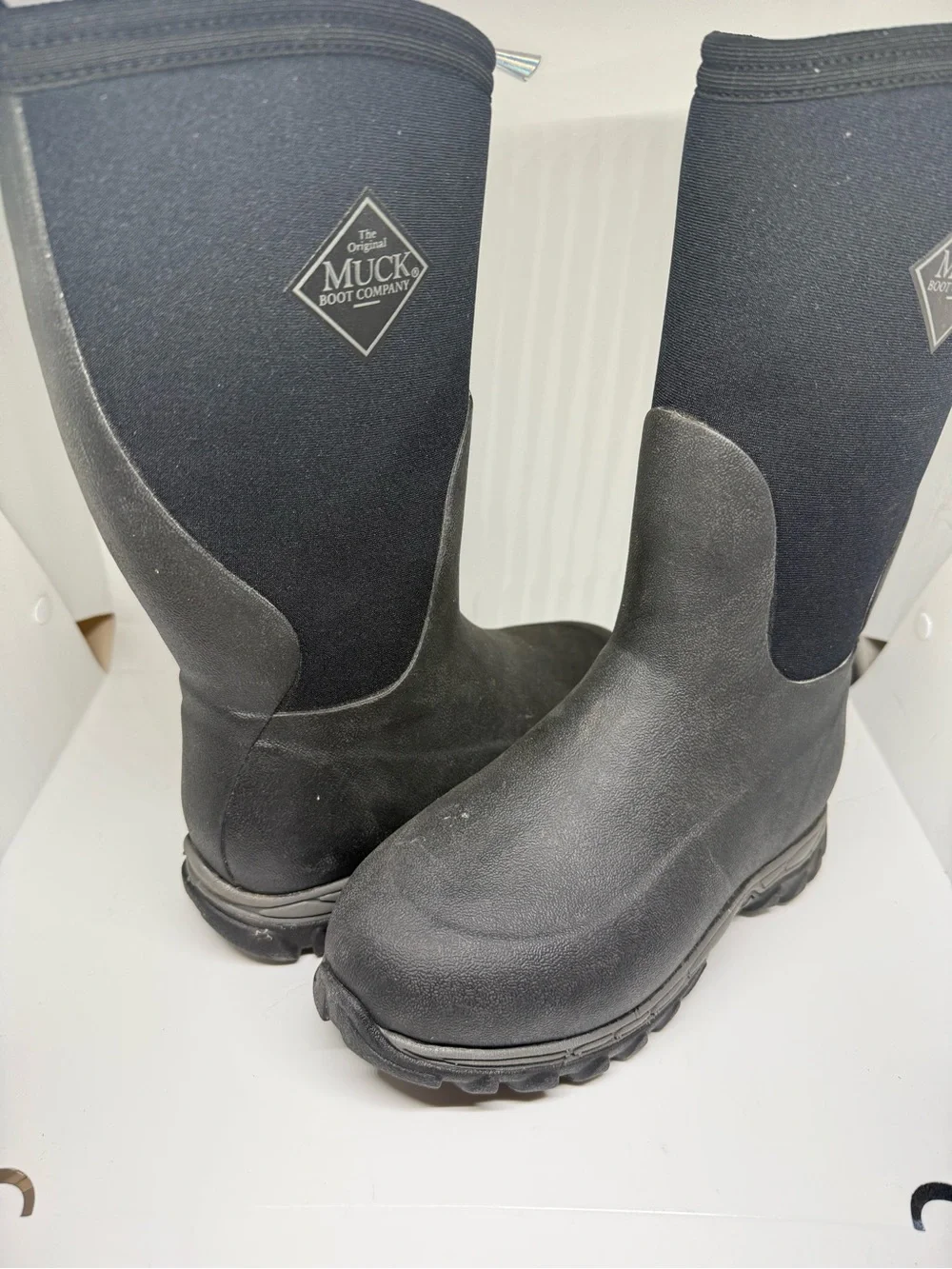 Kids Black Waterproof Rain & Snow Boots - Pull-On Winter Boot